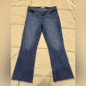 Madewell Mid-Rise Kick Out Jeans - size 32T